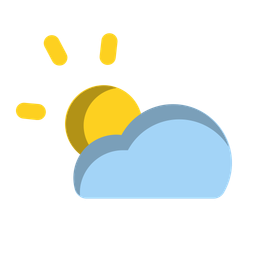 Cloud sun  Icon