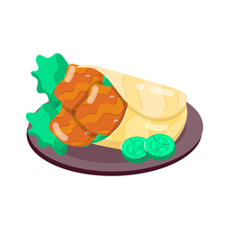 Chicken Wrap  Icon