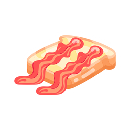 Bacon Toast  Icon