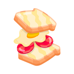 Egg Sandwich  Icon