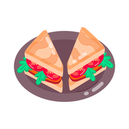 Sandwich Tray Sandwich Plate Sandwich Platter Icon
