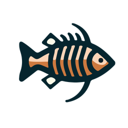 Orange Fish  Icon