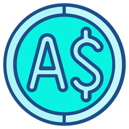 Australian Dollar Symbol  Icon