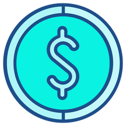 Dollar Symbol  Icon