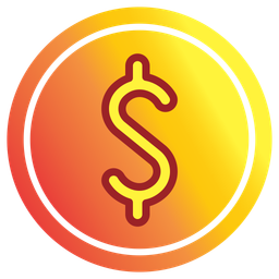 Dollar Symbol  Icon