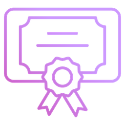 Certificate  Icon