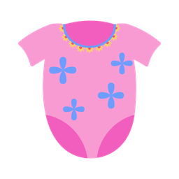 Vestido de bebê  Ícone