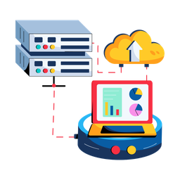 Cloud Data  Icon