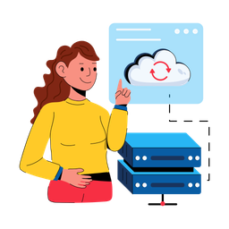 Cloud Server  Icon