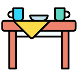 Dining table  Icon