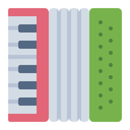 Accordion Music Instrument Icon