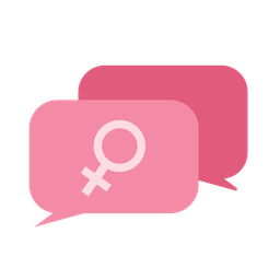 Chat for women  Icon