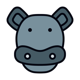 Hippopotamus  Icon