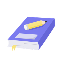 Book and pencil  Icon