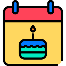 Birthday Calendar Event Icon