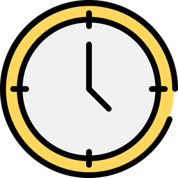 Wall Clock Calendar Event Icon