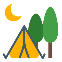 Camping  Icon