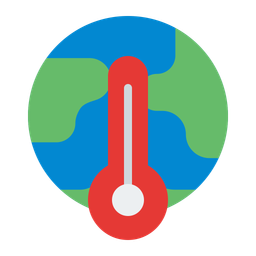 Earth temperature  Icon