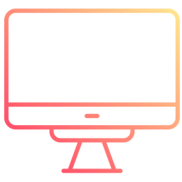 Monitor screen  Icon