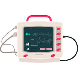 Ecg Machine  Icon