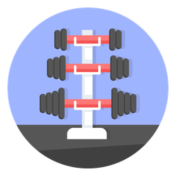 Dumbbells Stand  Icon