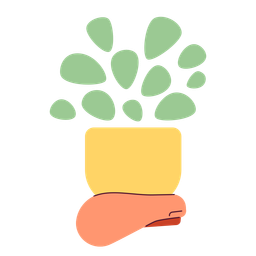 Houseplant In Pot Pot Botany Icon
