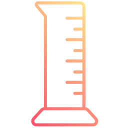 Cilindro graduado  Ícone