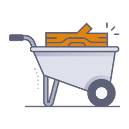 Material trolley  Icon