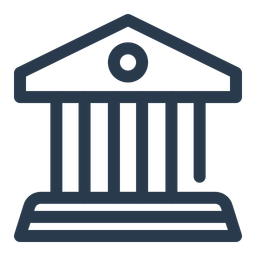 Bank building  Icon