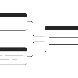 Integração de peças do codificador  Ícone