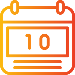 10 date  Icon