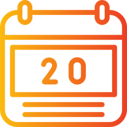 20 date  Icon