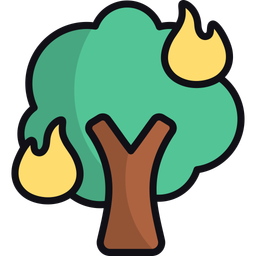 Burnt tree  Icon