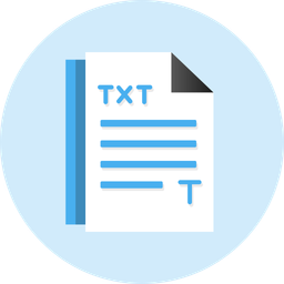 Text Document  Icon