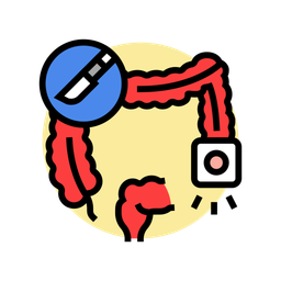 Colostomy Surgery  Icon