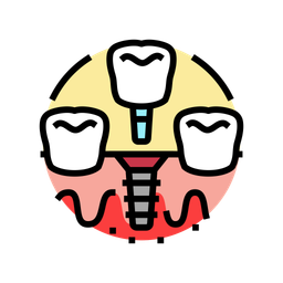 Dental Implant  Icon