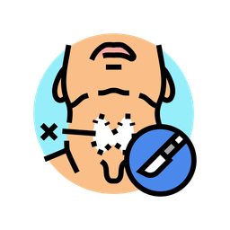 Thyroidectomy Surgery  Icon