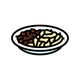 Jjajangmyeon Food  Icon