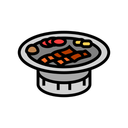 Korean Bbq  Icon