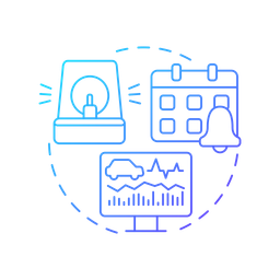 Alarmes de frota  Ícone