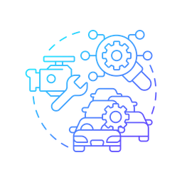 Gestão de estoque de frota  Ícone