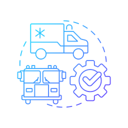 FMS para serviços de emergência  Ícone
