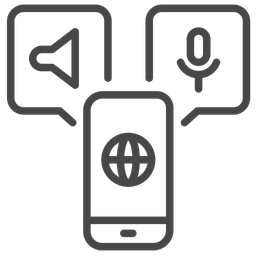 Auto translate mobile app  Icon