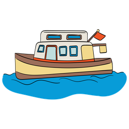 Fishing Boat  Icon