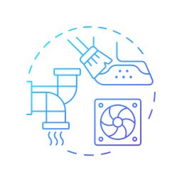 Exhaust outlets check  Icon