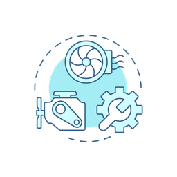 Fan motor inspection  Icon