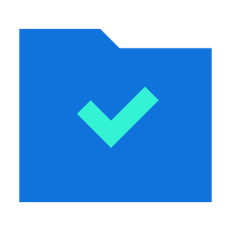 Folder check  Icon