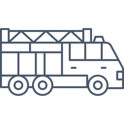 Caminhão de bombeiros  Ícone