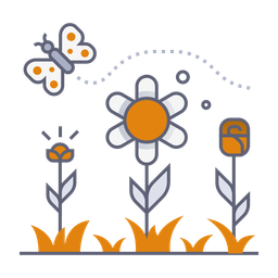 Flower field  Icon