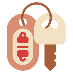 Car keys  Icon